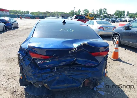 2017 Hyundai Elantra Se/Value/Limited из США, поврежденный, VIN 5NPD84LF1HH162574